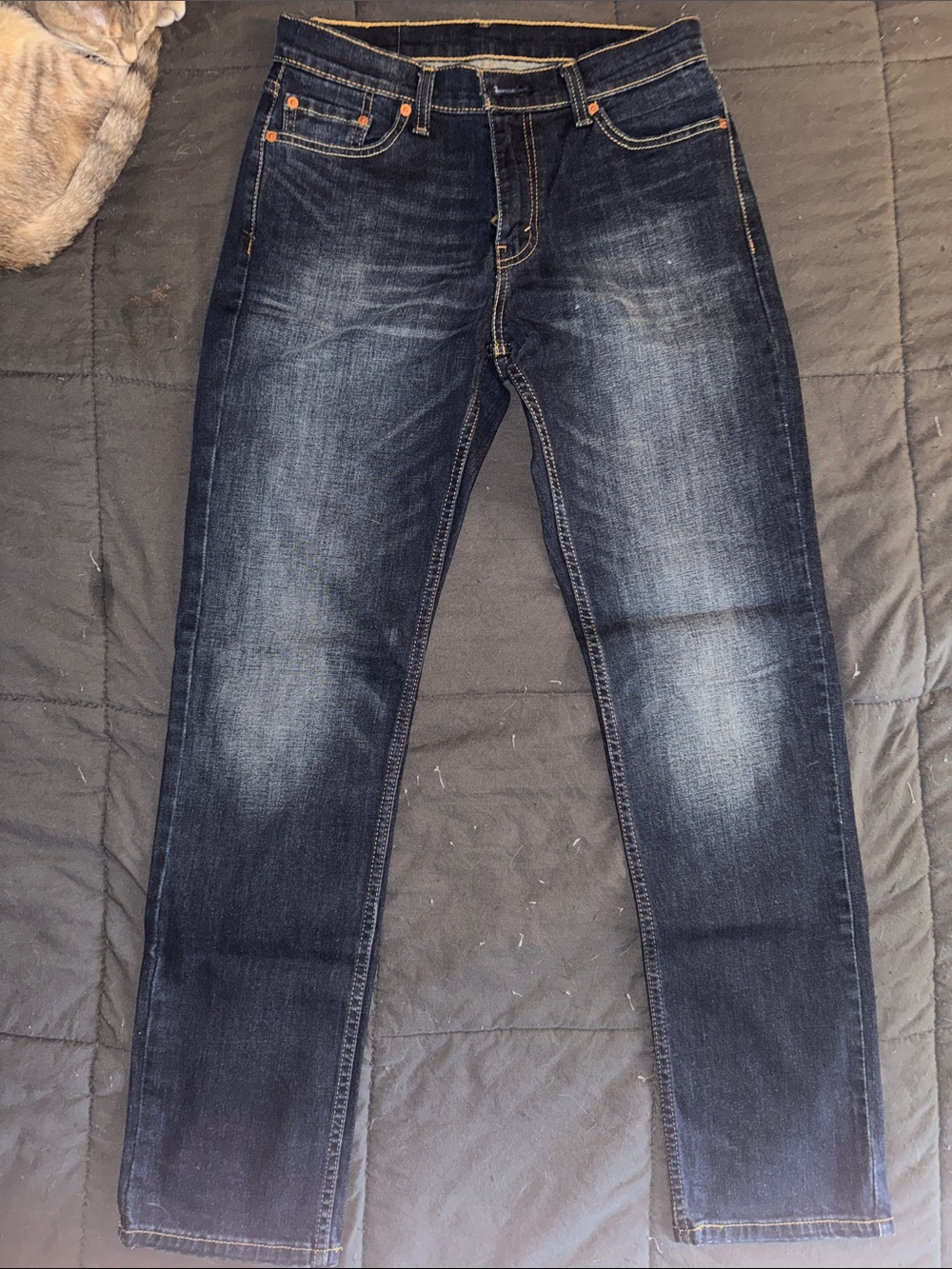 Levi's 511 Slim-Straight 30x32 Dark Indigo Wash Jeans